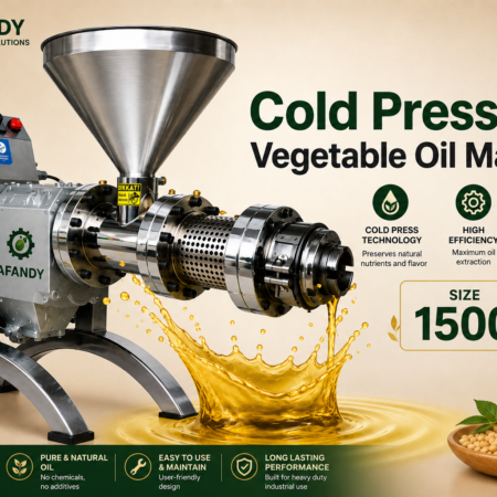 1500 cold press vegetable oil machine - AL AFANDY