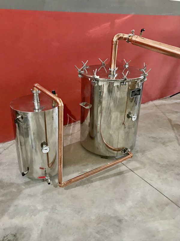 AF-200+70L professional distillation system second view