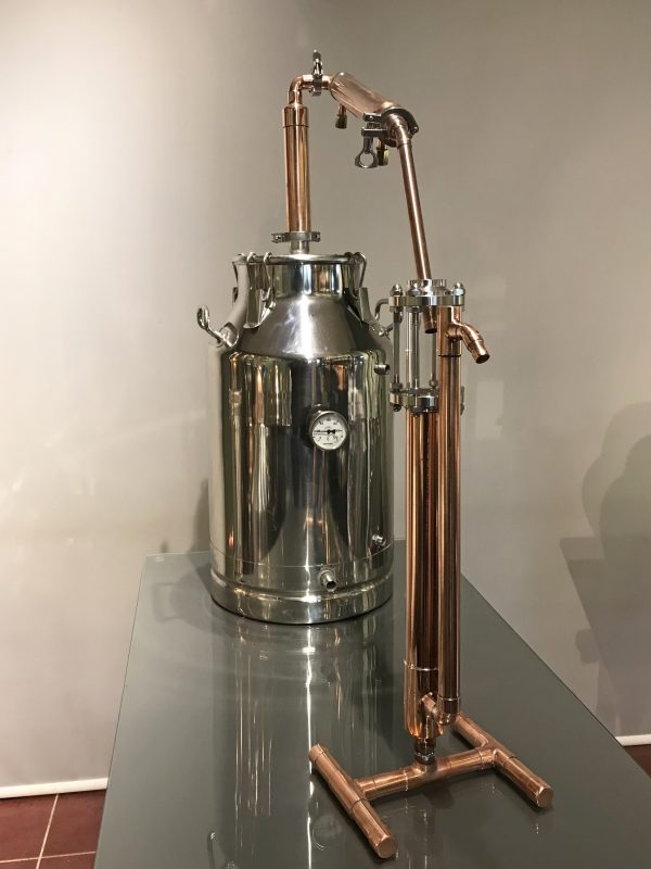 AF-50L distillation system alternate view