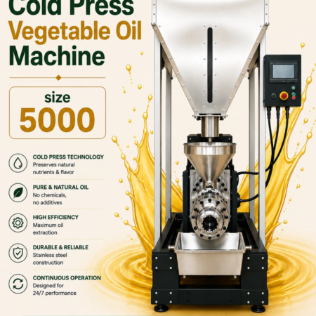 AF-5000 cold press vegetable oil machine - AL AFANDY