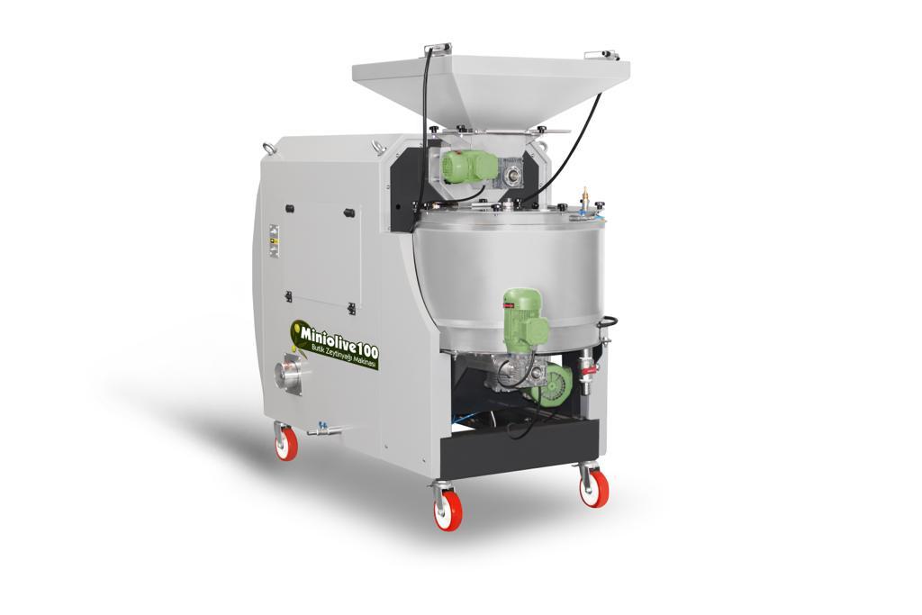 Olive oil extraction system 80-100 kg/h alternate view