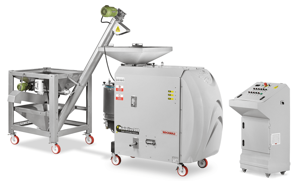 200 kg/h compact olive oil production line