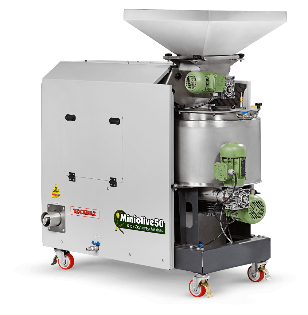 Compact olive oil extraction machine 40-50 kg/h alternate view