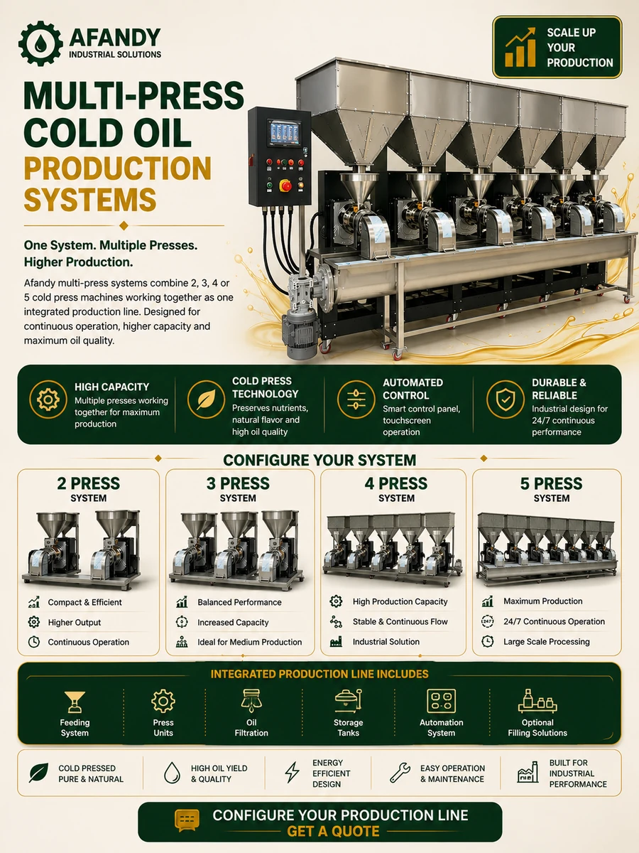 AL AFANDY multi-press cold oil production system