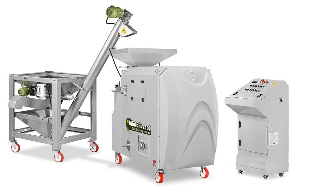 Boutique olive oil extraction system 80-100 kg per hour