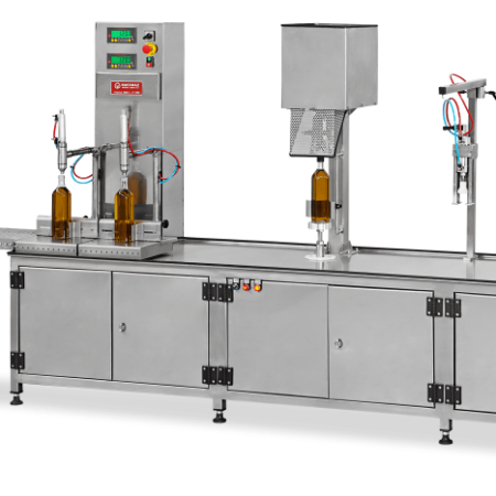 Semi-automatic olive oil filling and packaging unit - AL AFANDY